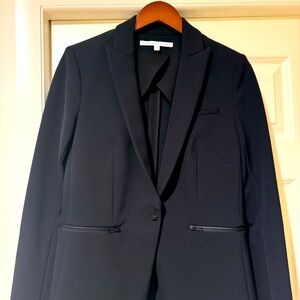 Veronica Beard Scuba Jacket in Black